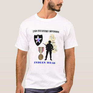 2e infanteriedivisie Irak Vet Shirt