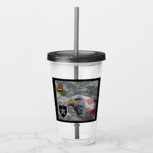 2e Infanteriedivisie Irak Veteraan Acryl Drinkbeker