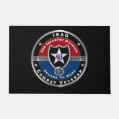 2e Infanteriedivisie Irak Veteraan Deurmat (Voorkant)