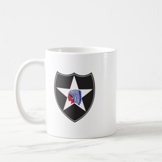 2e Infanteriedivisie koffie mok (Links)