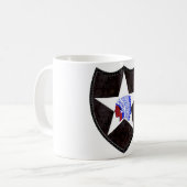 2e infanteriedivisie koffiemok (Voorkant links)