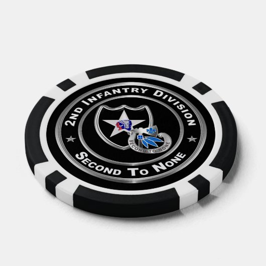 2e infanteriedivisie poker chips (Enkel)