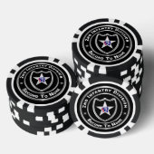 2e infanteriedivisie poker chips (Opstapeling)