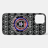 2e Infanteriedivisie “Second To None” Case-Mate iPhone Case (Achterkant (horizontaal))