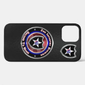 2e Infanteriedivisie "Second to None" Gepersonalis Case-Mate iPhone Case (Achterkant (horizontaal))