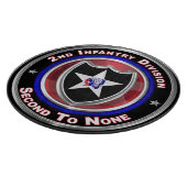 2e Infanteriedivisie “Second To None” Snijplank (Hoek)