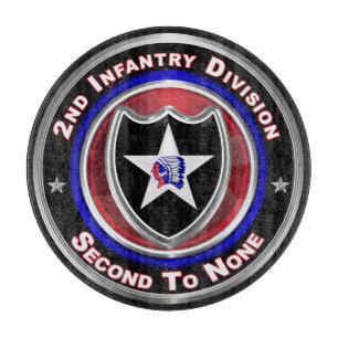 2e Infanteriedivisie “Second To None” Snijplank