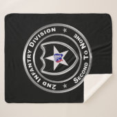 2e infanteriedivisie sherpa deken (Voorkant (horizontaal))