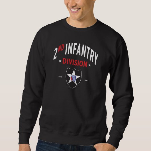 2e Infanteriedivisie - United States Military Trui (Voorkant)