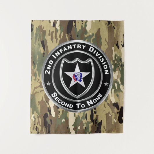 2e infanteriedivisie wandkleed (Voorkant)