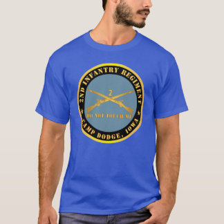 2e infanterieregiment tak raak me niet aan t-shirt