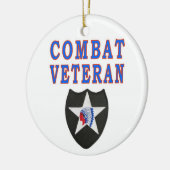 2e INFANTRY DIVISION Keramisch Ornament (Links)