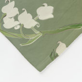 2e jaar Cotton Wedding Jubileum Fleece Deken (Hoek)