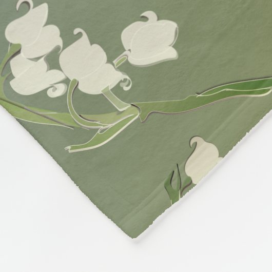 2e jaar Cotton Wedding Jubileum Fleece Deken (Hoek)