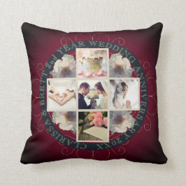 2e jaar Jubileum Smokey Paars Cotton Kussen