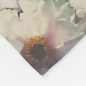 2e jaar.Wedding Jubileum 5 Foto's Fleece Deken (Hoek)