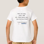 2e jaarlijkse koude Turkije Plunge T-shirt (Achterkant)