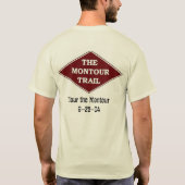 2e jaarrondleiding van de Montour T-shirt (Achterkant)
