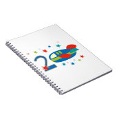 2e jaarvliegtuig notitieboek (Rechterzijde)