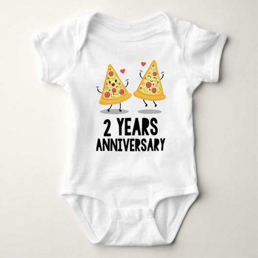 2e Jubileum 2 jaar Romper (Voorkant)