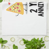 2e Jubileum 2 jaar Theedoek (Gevouwen)