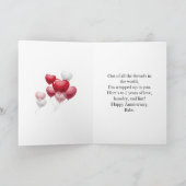 2e Jubileum Kaart voor Man – Funny Cotton (Binnen)