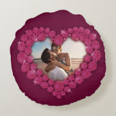 2e Jubileum-tandwieltje Rond Kussen (Achterkant)