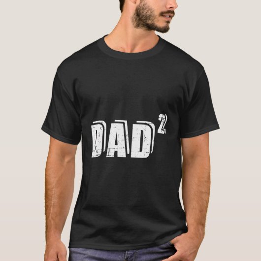 2e keer papa om te zijn t-shirt (Voorkant)