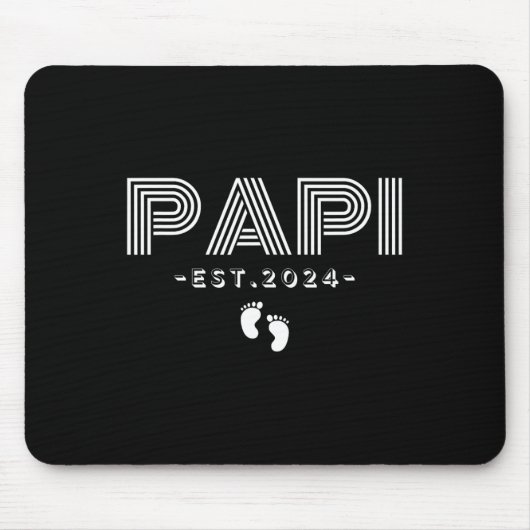 2e keer Papi EST 2024 gepromoveerd tot Papi New Fa Muismat (Voorkant)