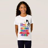 2e klas 2023 Eerste schooldag Terug naar school T-shirt (Voorkant volledig)