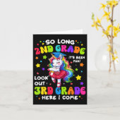 2e klas Afstuderen meisje 3e klas hier kom ik binn Kaart (Gele Bloem)