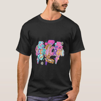 2e klas bliksem terug naar school tweede klas leer t-shirt