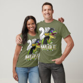 2e klas genageld het T Rex Dinosaur Afstuderen T-shirt (Unisex)