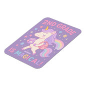 2e klas is magisch terug naar school eenhoorn magneet (Linkerzijde)