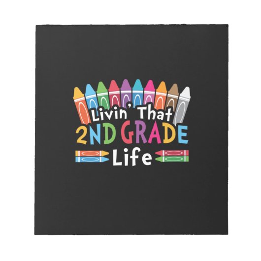 2e klas Leerleraar in de tweede klas Notitieblok (Voorkant)