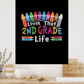 2e klas Leerleraar in de tweede klas Poster (Keuken)