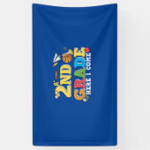 2e klas leraar 2e klas hier kom ik spandoek (Verticaal)