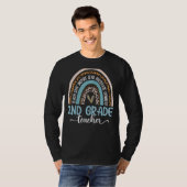 2e klas leraar talenliefde eerste dag t-shirt (Voorkant volledig)