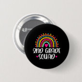 2e klas leraar vlinderboog ronde button 5,7 cm (Voorkant /achterkant)