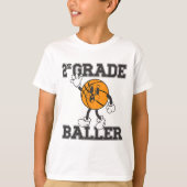 2e klas LLER Sketll CK naar school - Kinder Sport T-shirt (Voorkant)