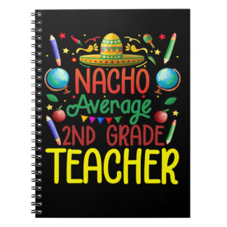 2e klas nacho gemiddelde tweedegraads docent Cinco Notitieboek