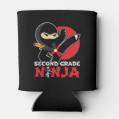 2e klas ninja trap eerste dag terug naar school blikjeskoeler (Achterkant)