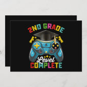 2e klas niveau complete Afstuderen gaming gamer Kaart (Voorkant / Achterkant)