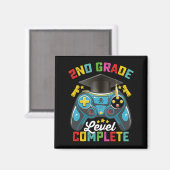 2e klas niveau complete Afstuderen gaming gamer Magneet (Voorkant / Achterkant)