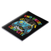 2e klas niveau complete Afstuderen gaming gamer Notitieboek (Linkerzijde)