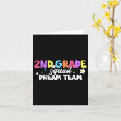 2e klas squad droom team leraar student terug naar kaart (Gele Bloem)