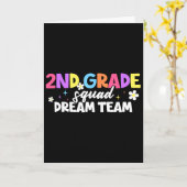 2e klas Squad Droomteam Leraar Student Ck naar S Kaart (Gele Bloem)