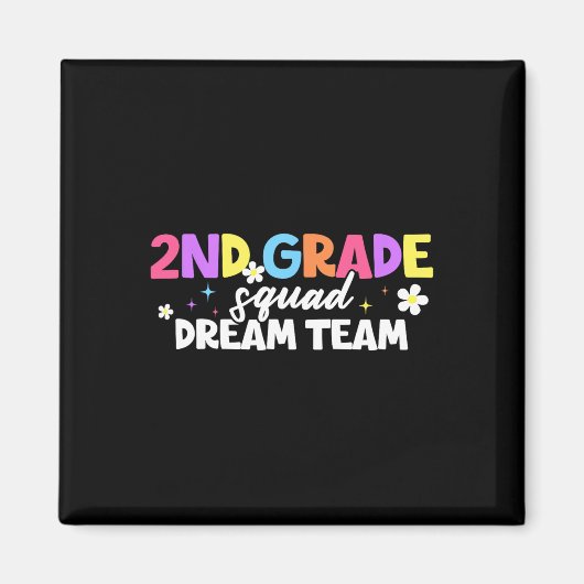 2e klas squad droomteam leraar student terug naar  magneet (Voorkant)