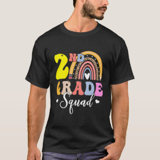 2e klas Squad Teachers Kinder tweede klas Terug na T-shirt
