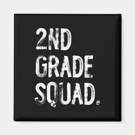 2e klas squad terug naar school leerling leraar magneet (Voorkant)